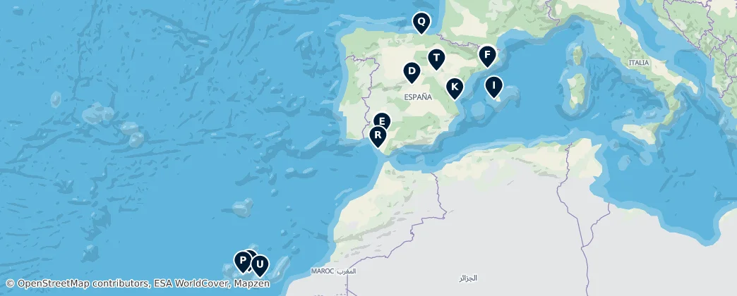 Map of Espagne