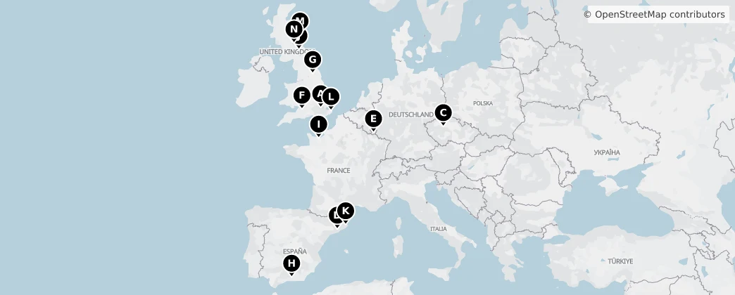 Map of Europe