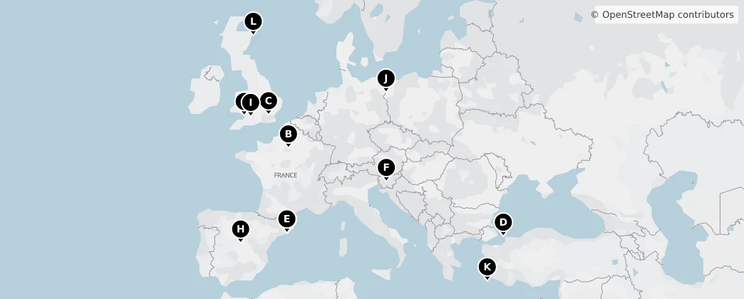 Map of Europe