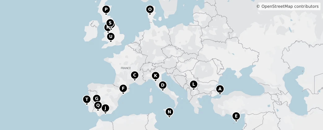Map of Europe