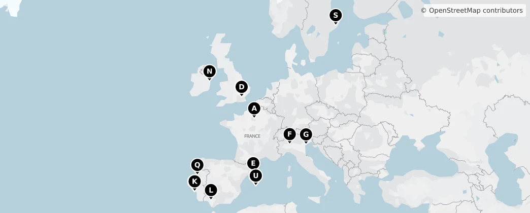 Map of Europe