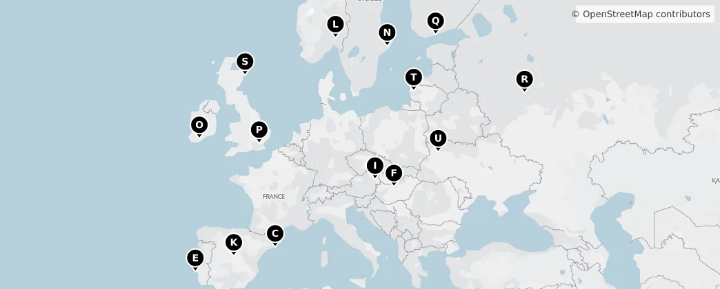 Map of Europe