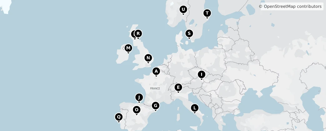Map of Europe