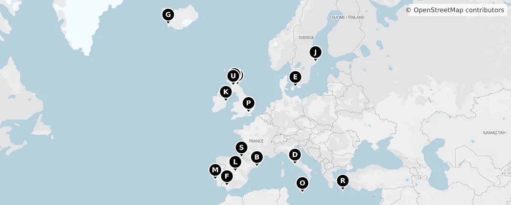 Map of Europe