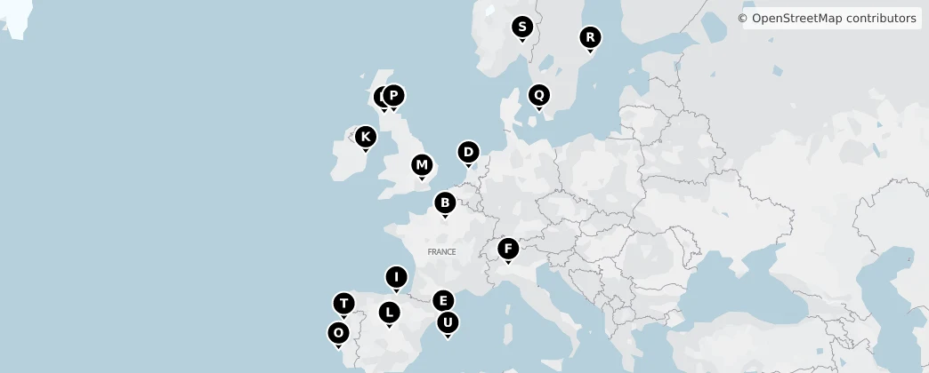 Map of Europe