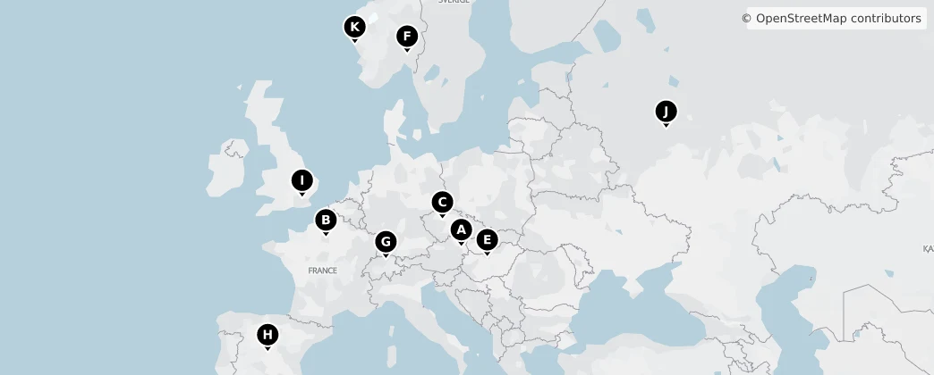 Map of Europe