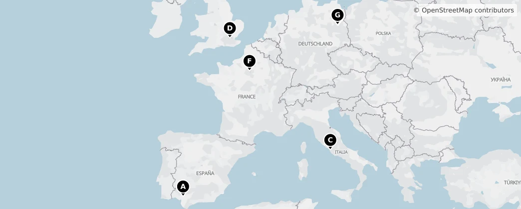 Map of Europe