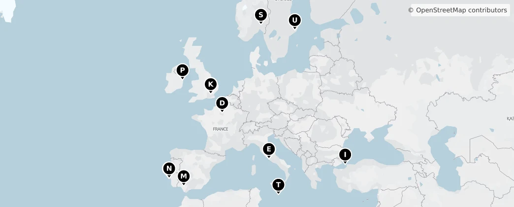 Map of Europe