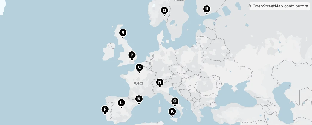 Map of Europe
