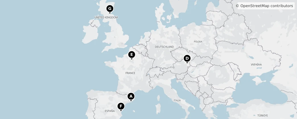 Map of Europe