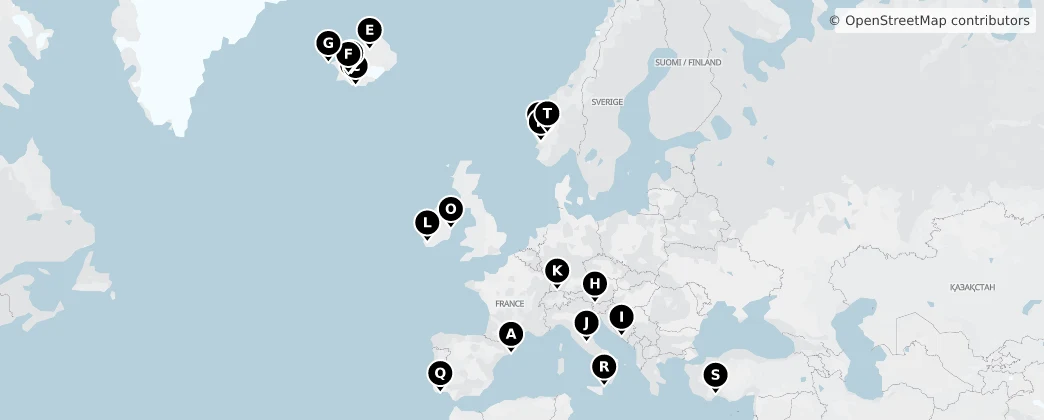 Map of Europe