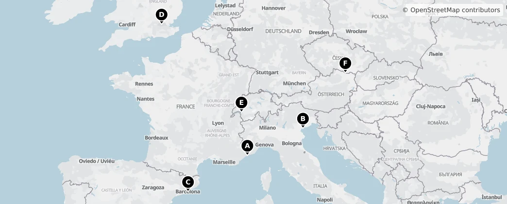 Map of Europe