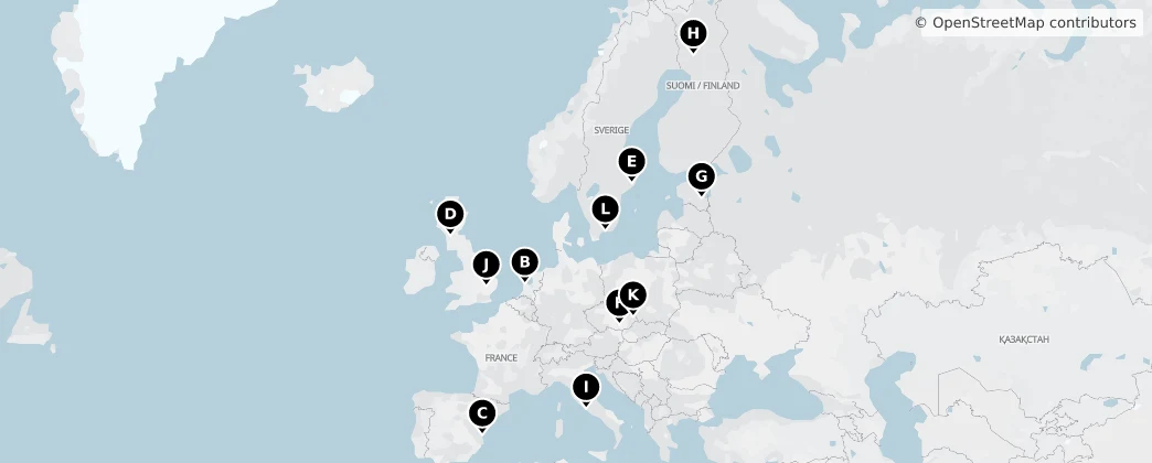 Map of Europe