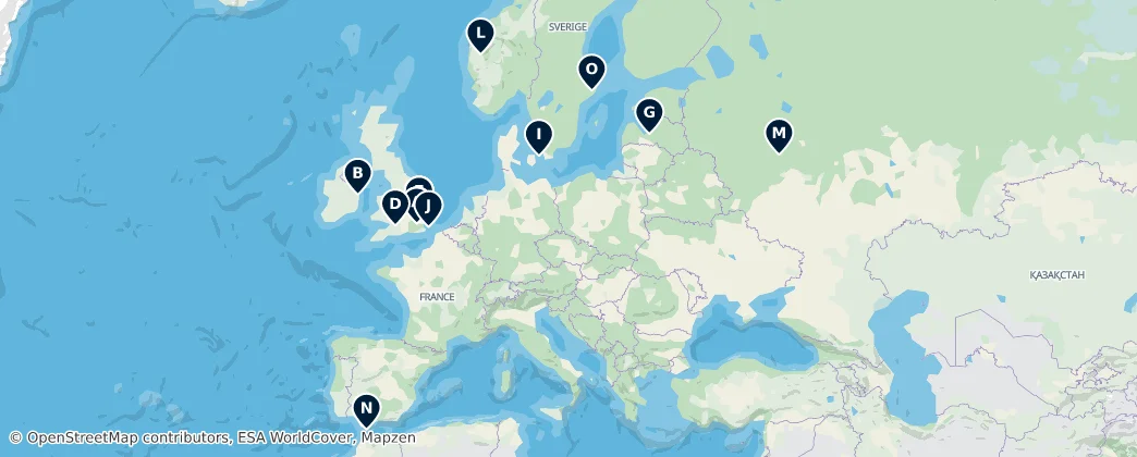 Map of Europe