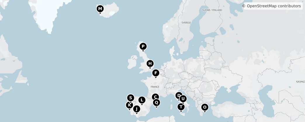 Map of Europe