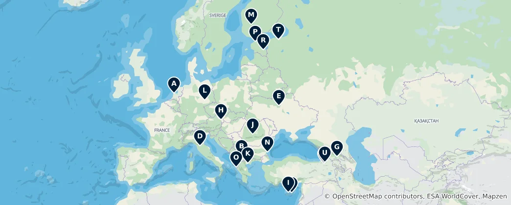 Map of Europe
