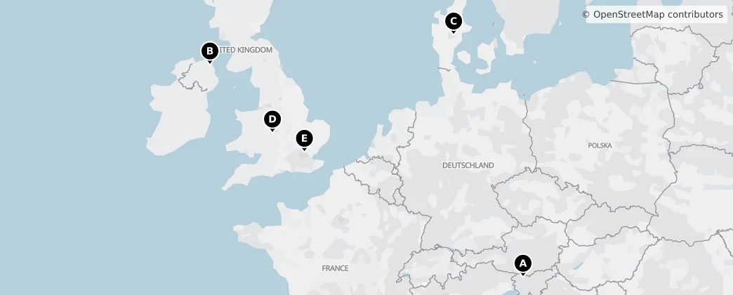 Map of Europe