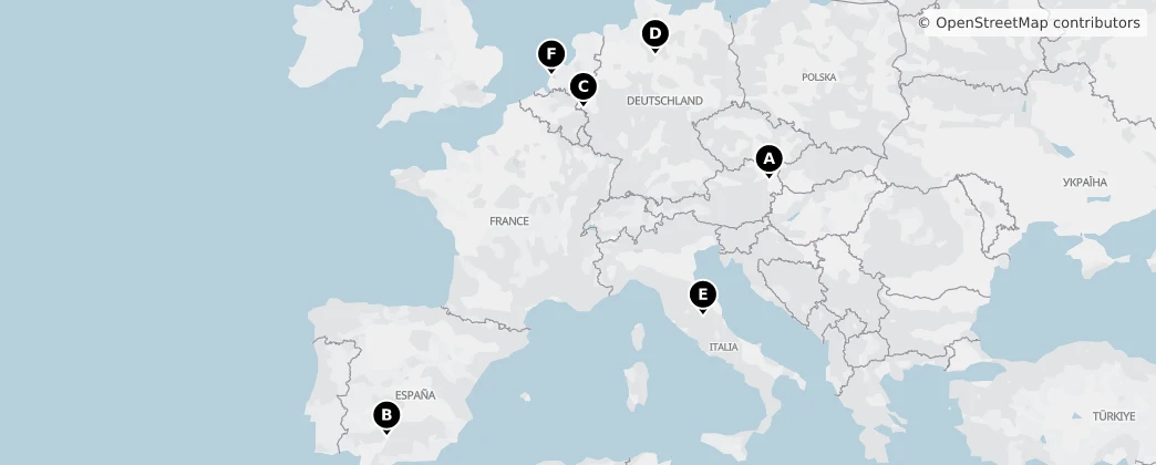 Map of Europe