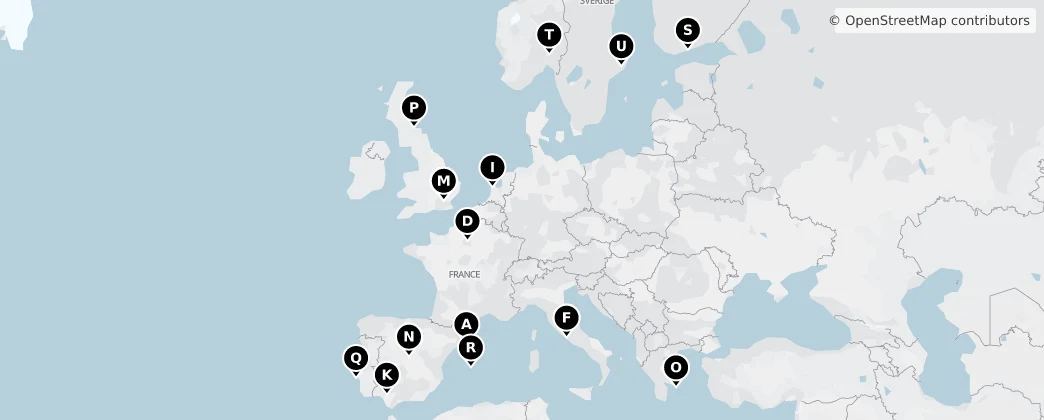 Map of Europe