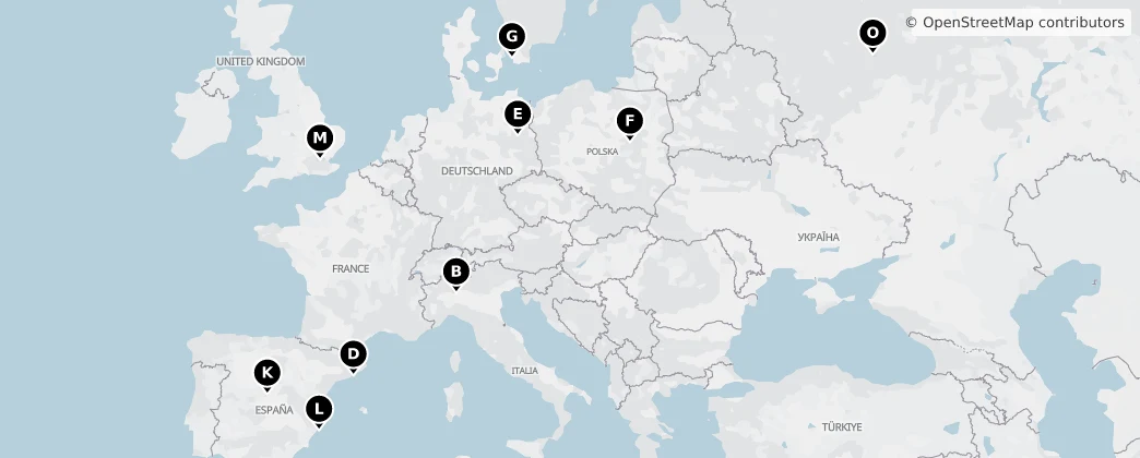 Map of Europe