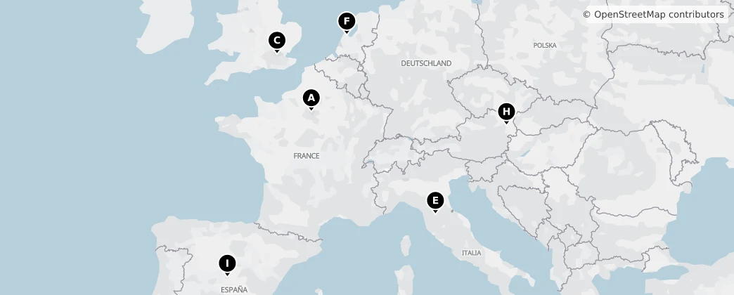 Map of Europe