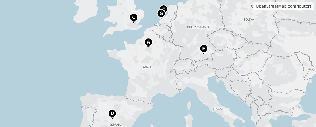 Map of Europe