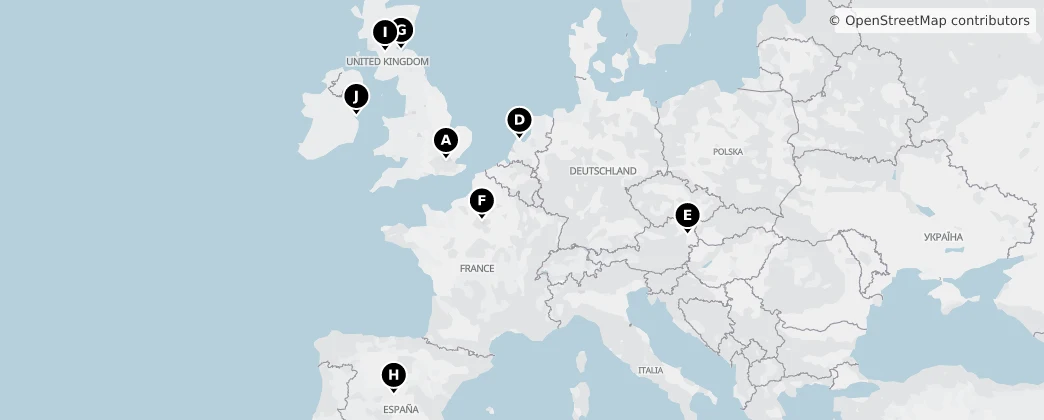 Map of Europe