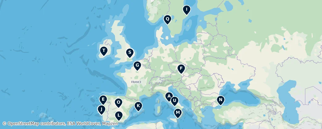 Map of Europe