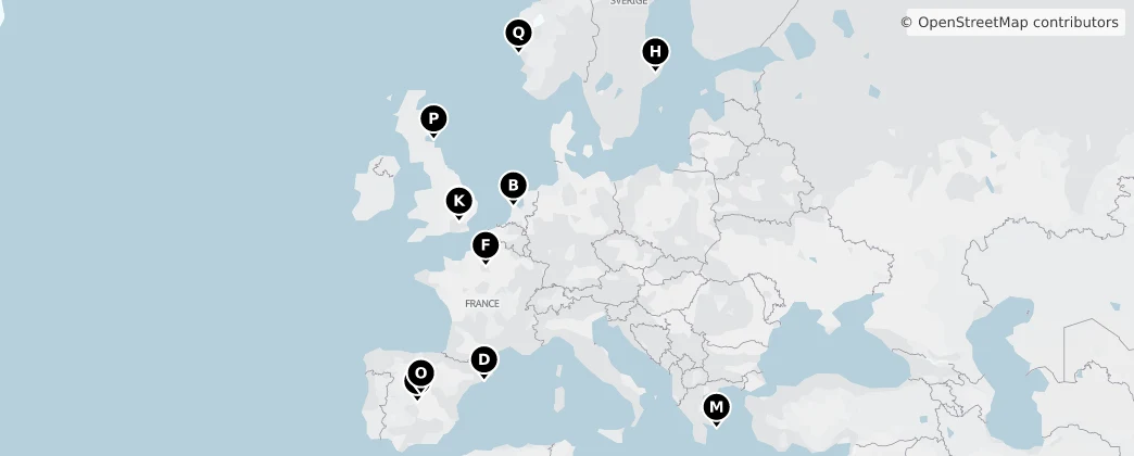 Map of Europe