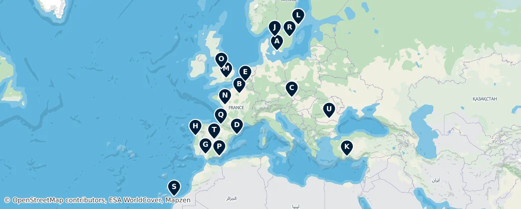 Map of Europe