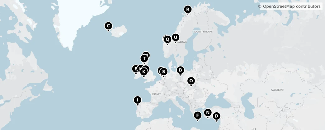 Map of Europe
