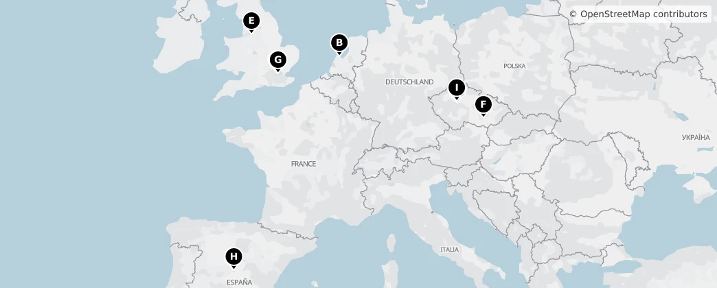 Map of Europe