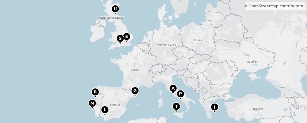 Map of Europe