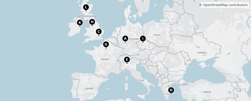 Map of Europe