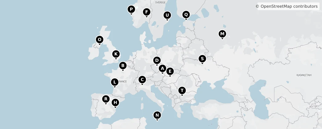 Map of Europe