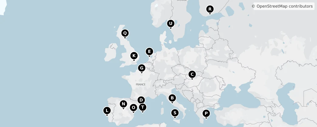 Map of Europe