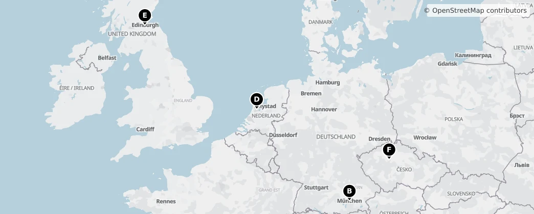 Map of Europe