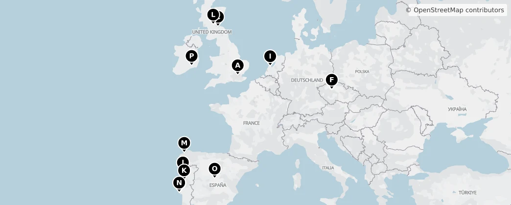 Map of Europe