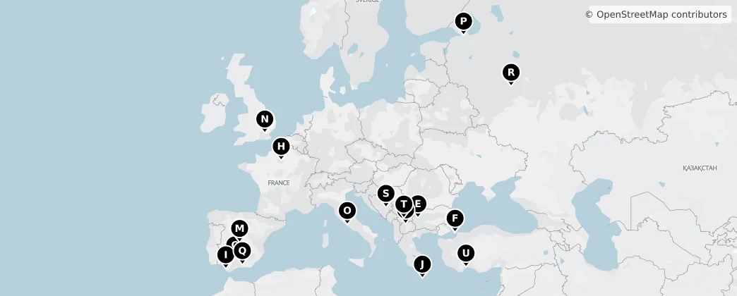 Map of Europe