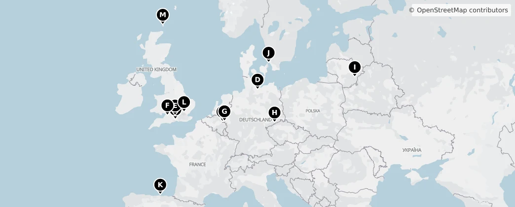 Map of Europe