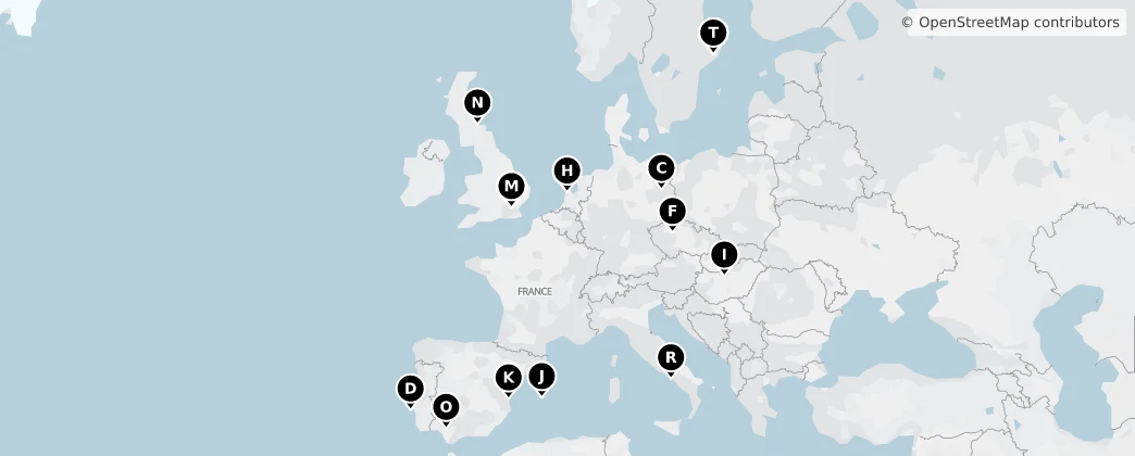 Map of Europe