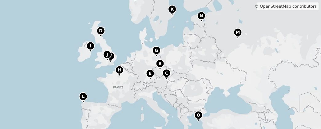 Map of Europe
