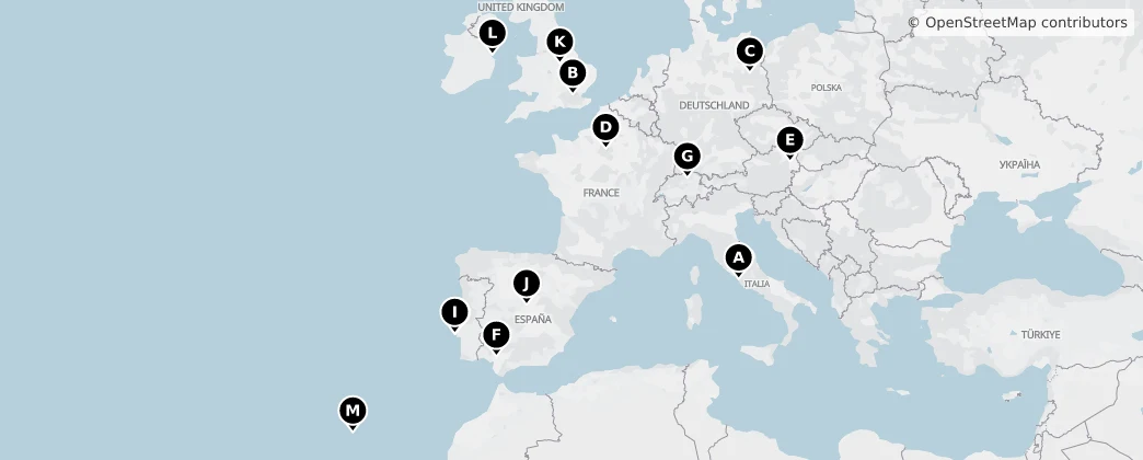 Map of Europe