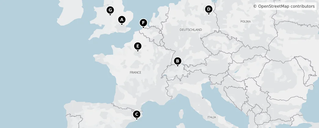 Map of Europe