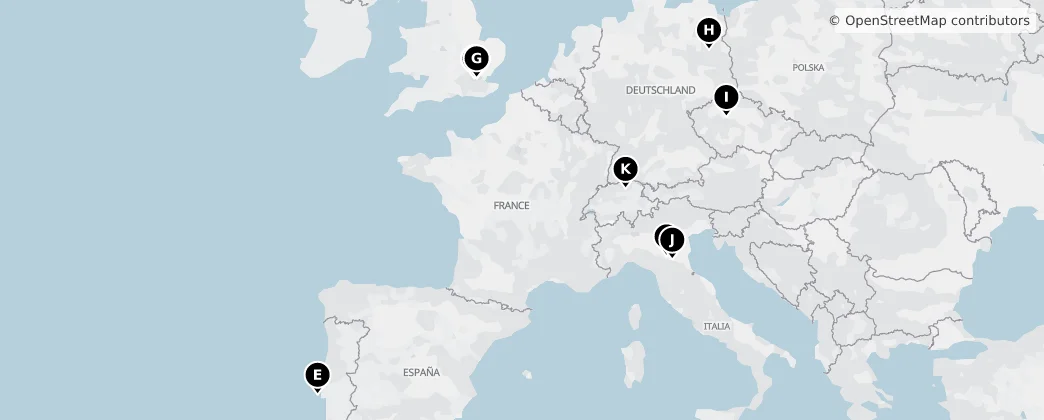 Map of Europe