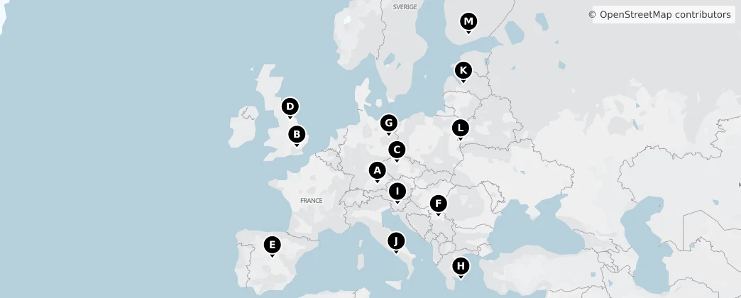 Map of Europe