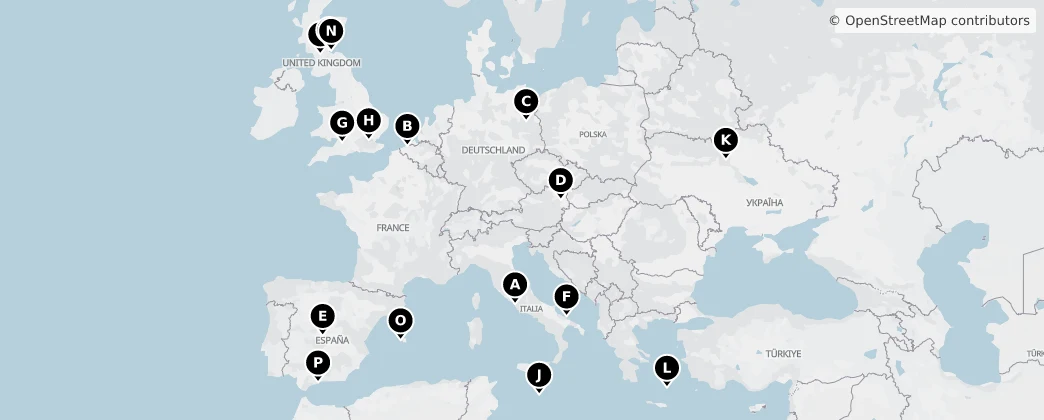 Map of Europe