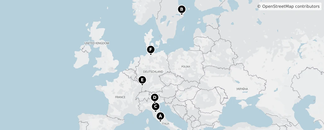 Map of Europe