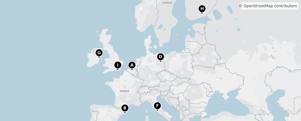 Map of Europe