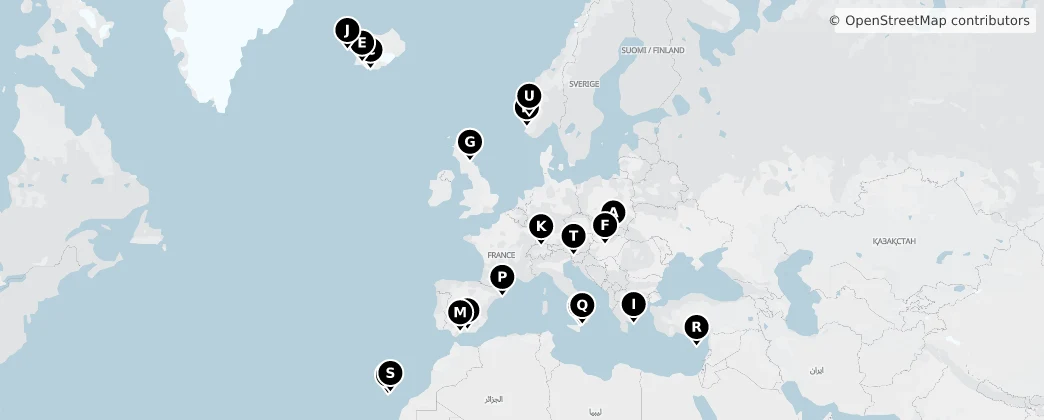 Map of Europe
